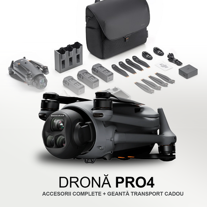 Kit Complet Dronă Phantom PRO 4 – Lansare